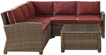 Patio Furniture Sets | CasaFoyers Bradenton Collection | All-Weather Wicker Sectional | Modular Design | Sturdy Steel Frames | UV/Fade Resistant Cushions | casafoyer.myshopify.com