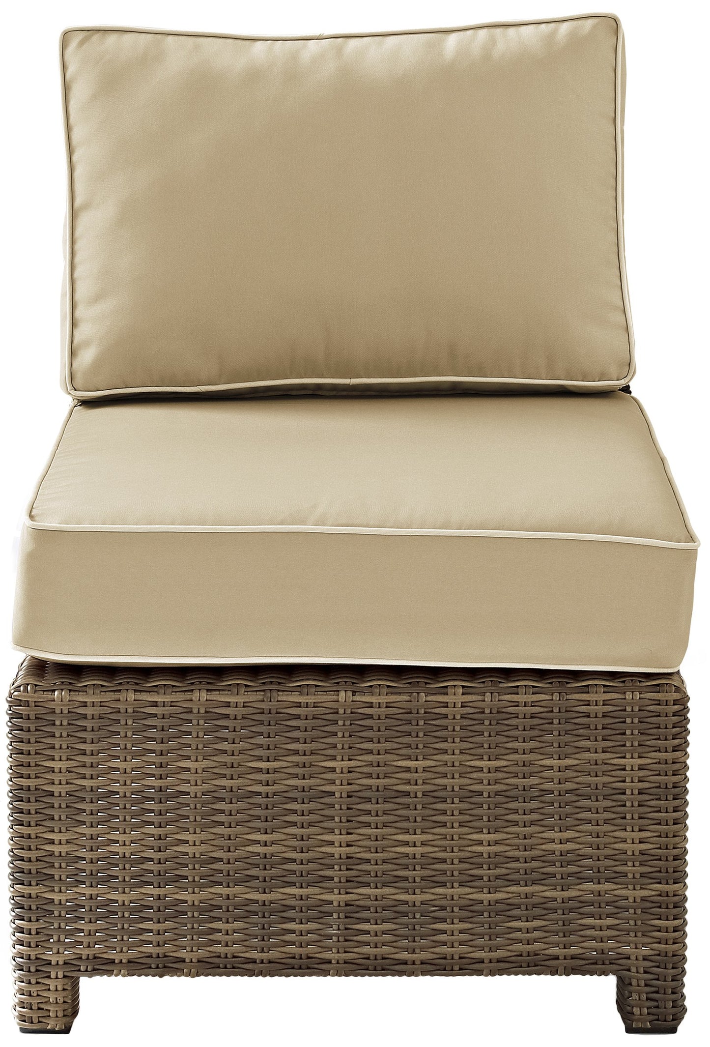 Patio Furniture Sets | CasaFoyers Bradenton Collection | Modular Outdoor Wicker Sectional | All-Weather, Customizable, and Durable | Sand Cushions | casafoyer.myshopify.com