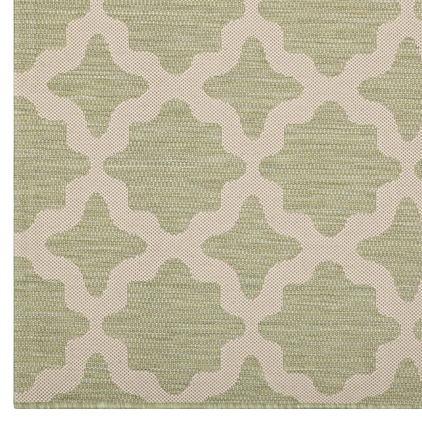 Carpet & Rugs | CasaFoyer Cerelia Moroccan Trellis Indoor/Outdoor Area Rug | Durable, Soft, All-Weather | Fade-Resistant | 5x8 | Beige/Light Green | casafoyer.myshopify.com