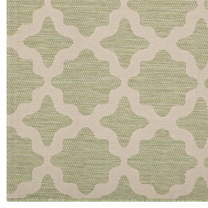 Carpet & Rugs | CasaFoyer Cerelia Moroccan Trellis Indoor/Outdoor Area Rug | Durable, Soft, All-Weather | Fade-Resistant | 5x8 | Beige/Light Green | casafoyer.myshopify.com