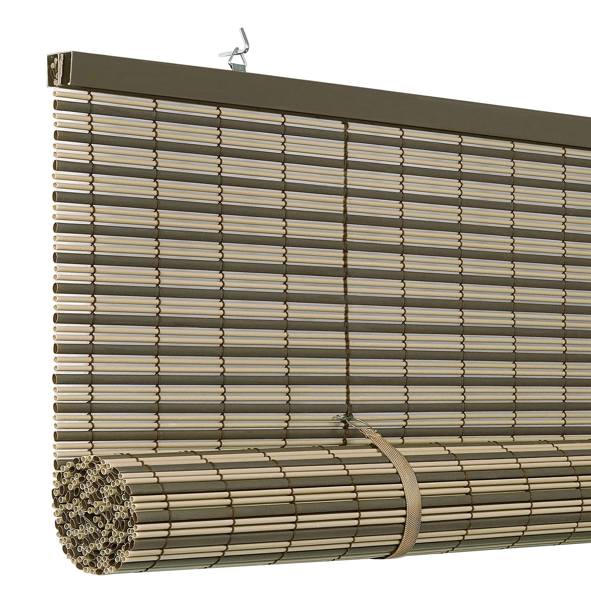 Curtains, Blinds & Shades | CasaFoyer Cordless Veranda Vinyl Oval Roll Up Blind | Privacy & Safety | Indoor/Outdoor Use | Easy Height Adjustment | Flexible Mounting | casafoyer.myshopify.com