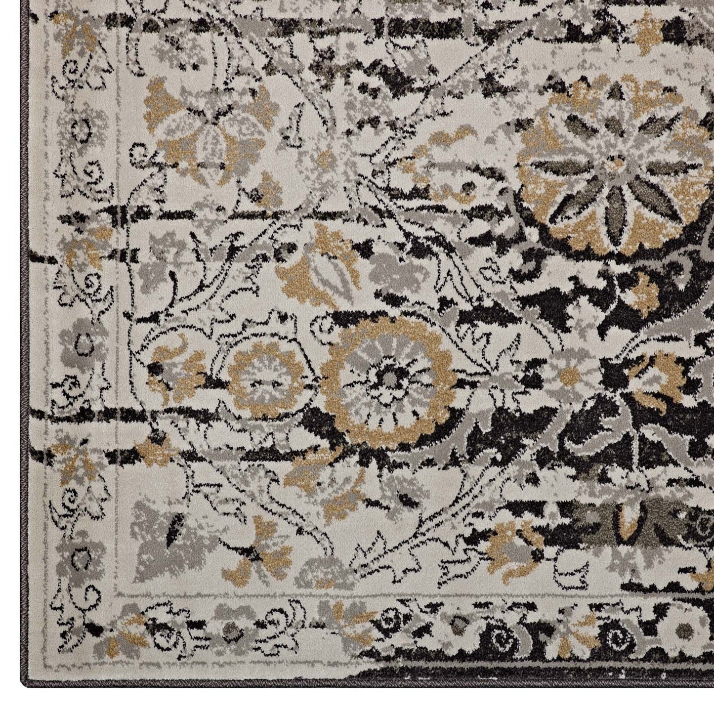 Carpet & Rugs | CasaFoyer Ganesa Distressed Diamond Floral Lattice Area Rug | Durable | Elegant Design | 8x10 | Stain-Resistant | Easy to Maintain | Ideal for High Traffic Areas | Multiple Room Use | casafoyer.myshopify.com