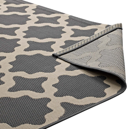 Carpet & Rugs | CasaFoyer Cerelia Moroccan Trellis Indoor/Outdoor Area Rug | Durable, Fade & Stain Resistant | 8x10 | Gray/Beige | casafoyer.myshopify.com