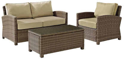 Patio Furniture Sets | CasaFoyers Bradenton Collection | All-Weather Wicker Outdoor Seating Set | Sand Cushions | Elevate your outdoor space with elegance, comfort, and durability. | casafoyer.myshopify.com