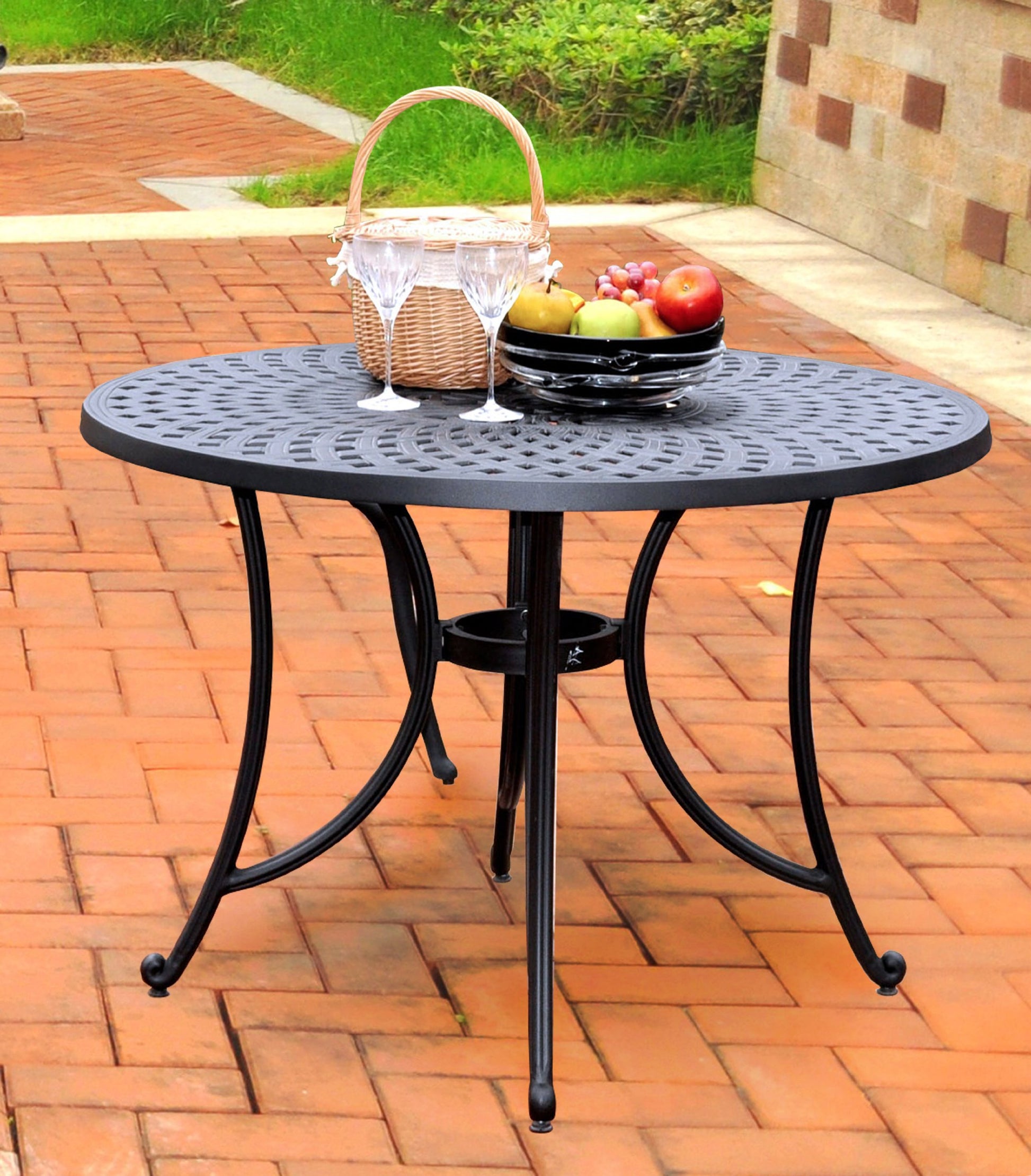 Chair | Heavy-Duty Aluminum Armchair | Charcoal Black Finish | Contoured Seats | Perfect for Outdoor Bliss | casafoyer.myshopify.com