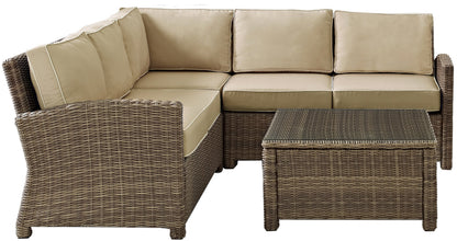 Patio Furniture Sets | CasaFoyers Bradenton Collection | All-Weather Wicker Outdoor Sectional | Modular Design | UV Resistant Cushions | Steel Frames | casafoyer.myshopify.com