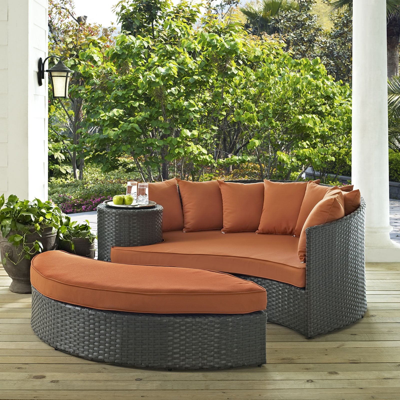executive chairs | CasaFoyer Sojourn Outdoor Patio Furniture Collection | Sectional Sofa Daybed with Sunbrella Cushions | Synthetic Rattan Weave | UV Protection | Aluminum Frame | casafoyer.myshopify.com