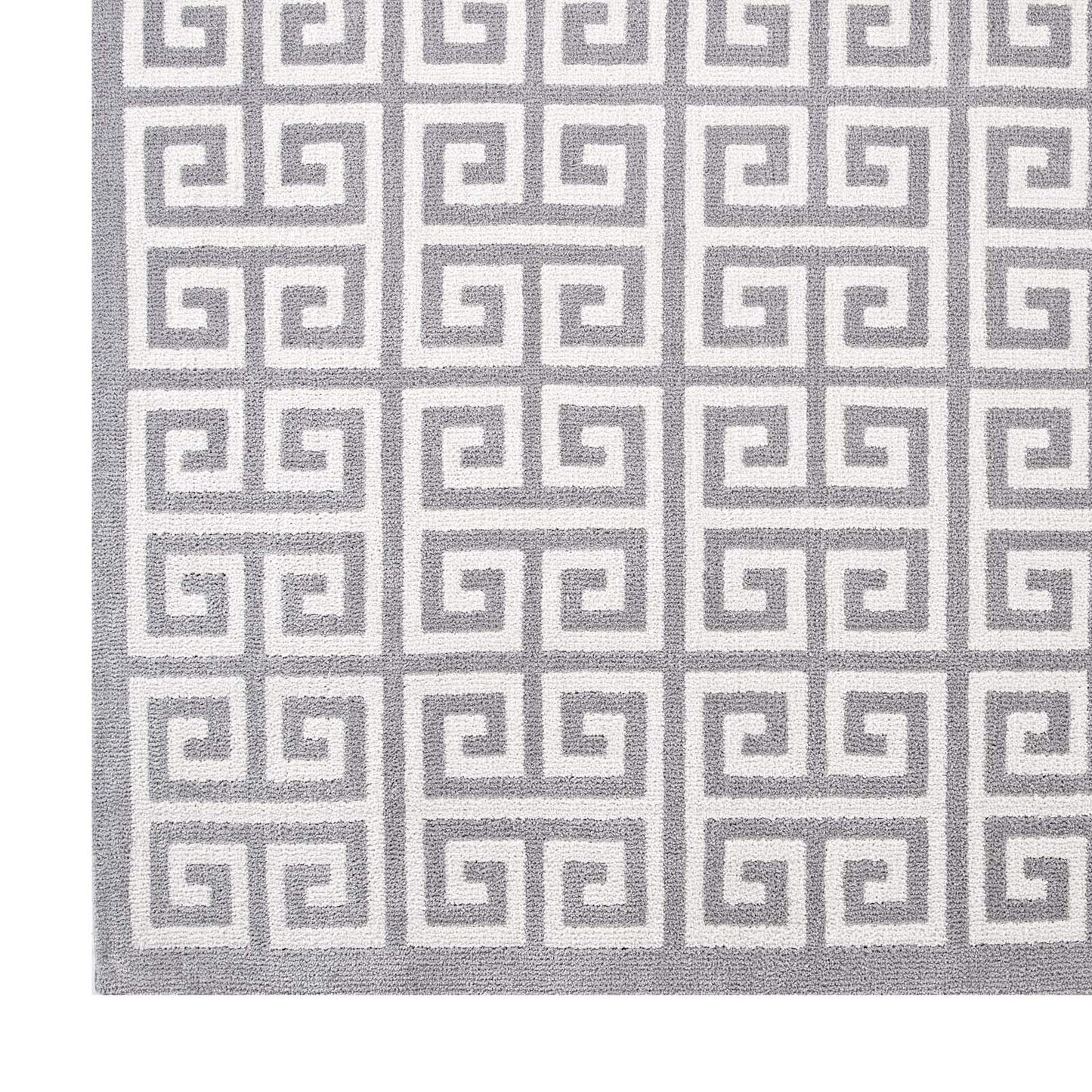 Carpet & Rugs | CasaFoyer Freydis Greek Key Area Rug | 5x8 | Soft & Stain-Resistant | Ideal for High-Traffic Areas | Traditional & Contemporary Decor | casafoyer.myshopify.com
