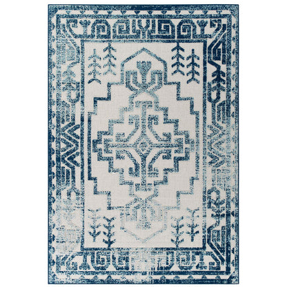 area rugs | CasaFoyer Reflect Nyssa Distressed Geometric Southwestern Aztec 8x10 Indoor/Outdoor Area Rug | Stylish, Durable, Pet-Friendly | casafoyer.myshopify.com