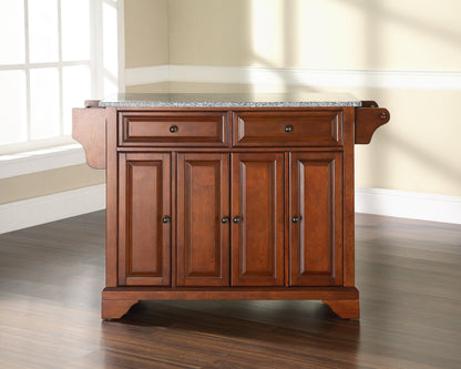 Kitchen Storage | Solid Hardwood Kitchen Island | Raised Panel Doors | Ample Storage | Elegant & Functional | Classic Cherry Finish | casafoyer.myshopify.com