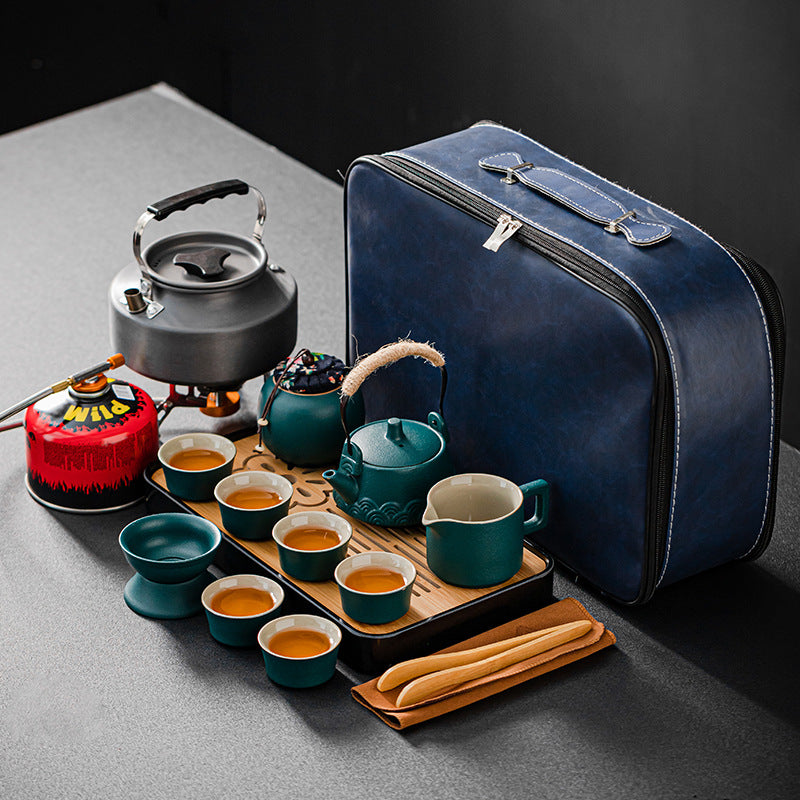 Tableware | CasaFoyer Outdoor Travel Tea Set Suit Equipment | casafoyer.myshopify.com