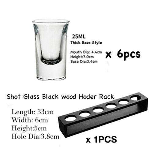 Cocktail Glass | CasaFoyer Set of Shot glasses , comes with glasses and Holder | casafoyer.myshopify.com