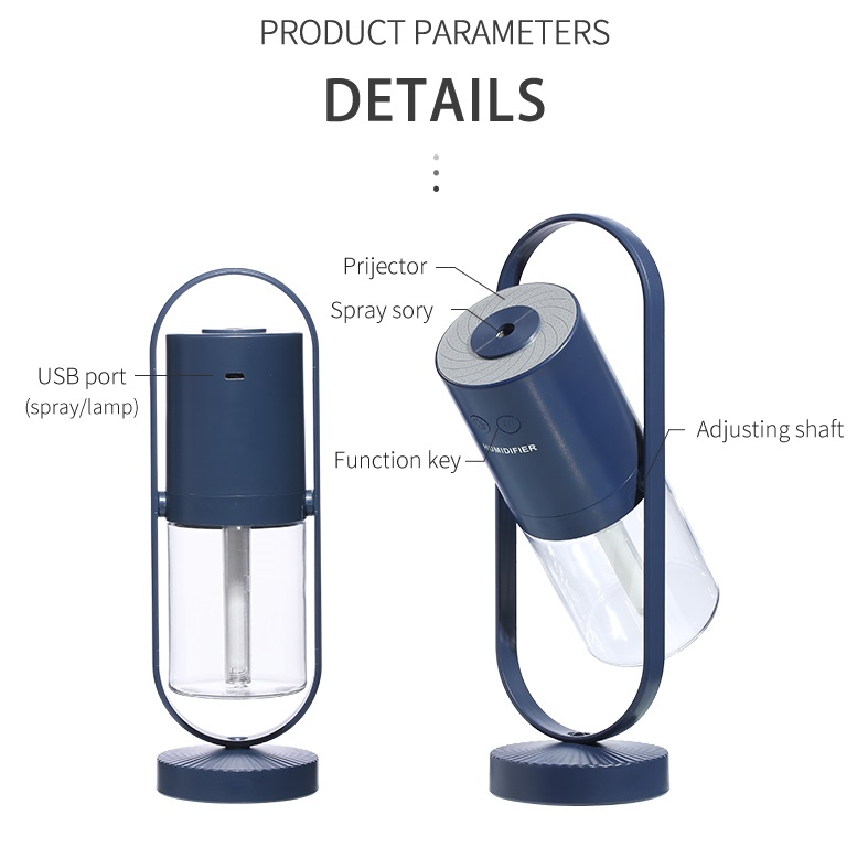 Humidifiers | CasaFoyer Magic Shadow USB Humidifier with Night Light Projection | casafoyer.myshopify.com