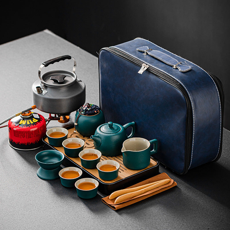 Tableware | CasaFoyer Outdoor Travel Tea Set Suit Equipment | casafoyer.myshopify.com