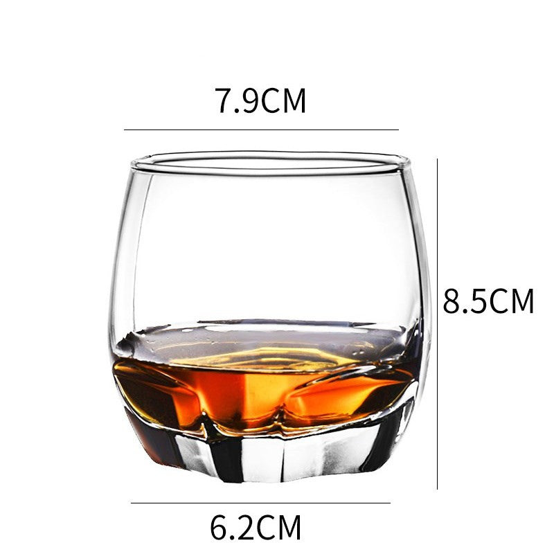 Bed Linen | Whiskey Glass Wine Glass Foreign Wine Glass Crystal Glass Octagonal Glass Thickened Bar Glass Set Beer Glass | casafoyer.myshopify.com