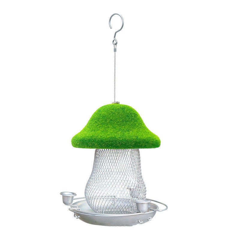 Pet Feeders | CasaFoyer Courtyard Hanging Resin Mushroom Shape Feeder | casafoyer.myshopify.com