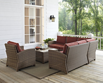 Patio Furniture Sets | CasaFoyers Bradenton Collection | All-Weather Wicker Sectional - Modular Design | Sturdy Steel Frames | UV/Fade Resistant Cushions | casafoyer.myshopify.com