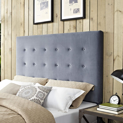 Bed | Reston Bedset | Elegant & Refined | Tufted Headboard | Cornflower Linen Upholstery | Easy Assembly | Robust Frame | King/Cal King | casafoyer.myshopify.com