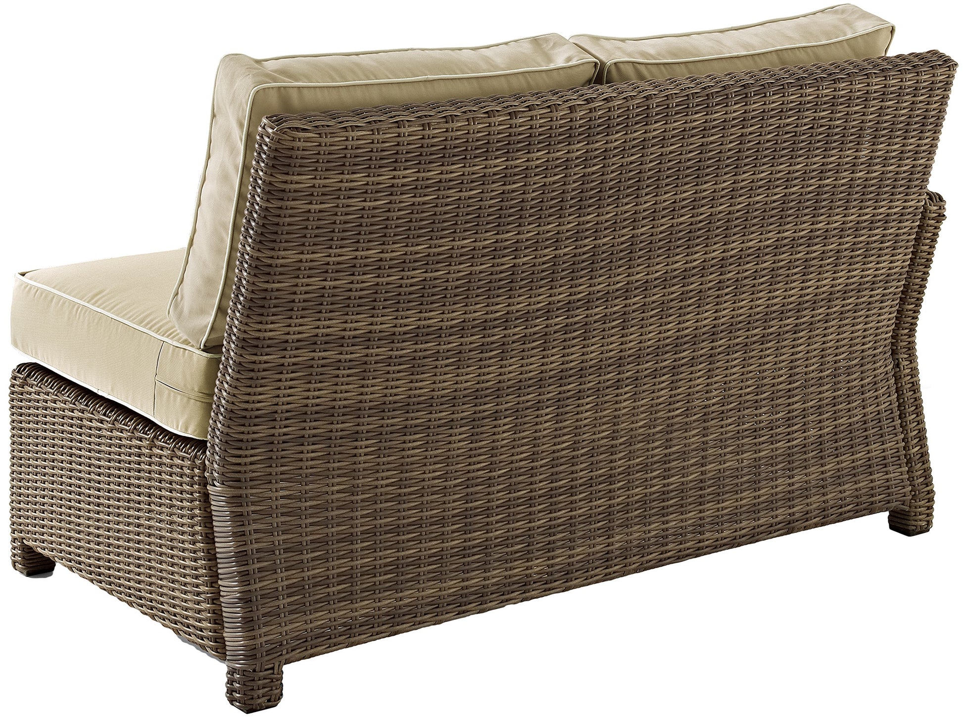 Patio Furniture Sets | CasaFoyers Bradenton Collection | All-Weather Wicker Sectional | Customizable & UV Resistant | Sand Cushions | casafoyer.myshopify.com