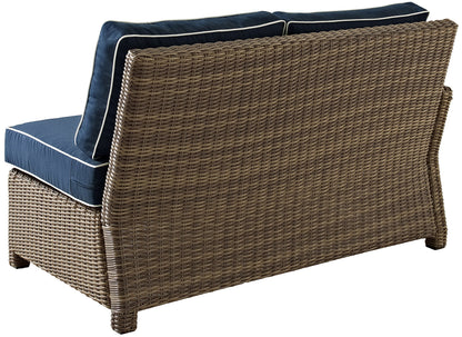 Patio Furniture Sets | CasaFoyers Bradenton Collection | Modular Outdoor Wicker Sectional | Navy Cushions | Stylish, Durable, Expandable | Ultimate Outdoor Relaxation | casafoyer.myshopify.com