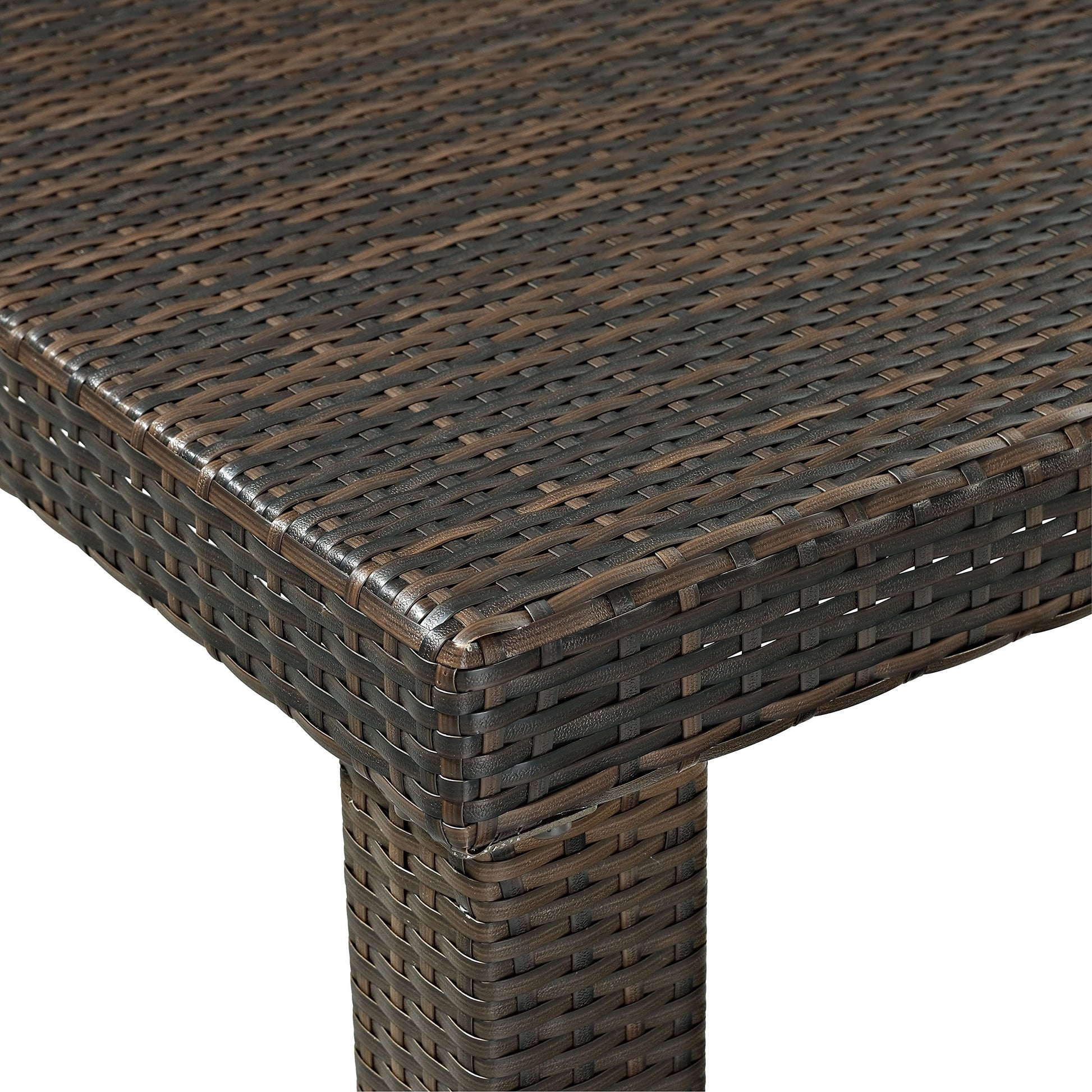 Dining Table | Al Fresco Dining Set | All-Weather Wicker | Sleek Design | Table & Four Stools | casafoyer.myshopify.com