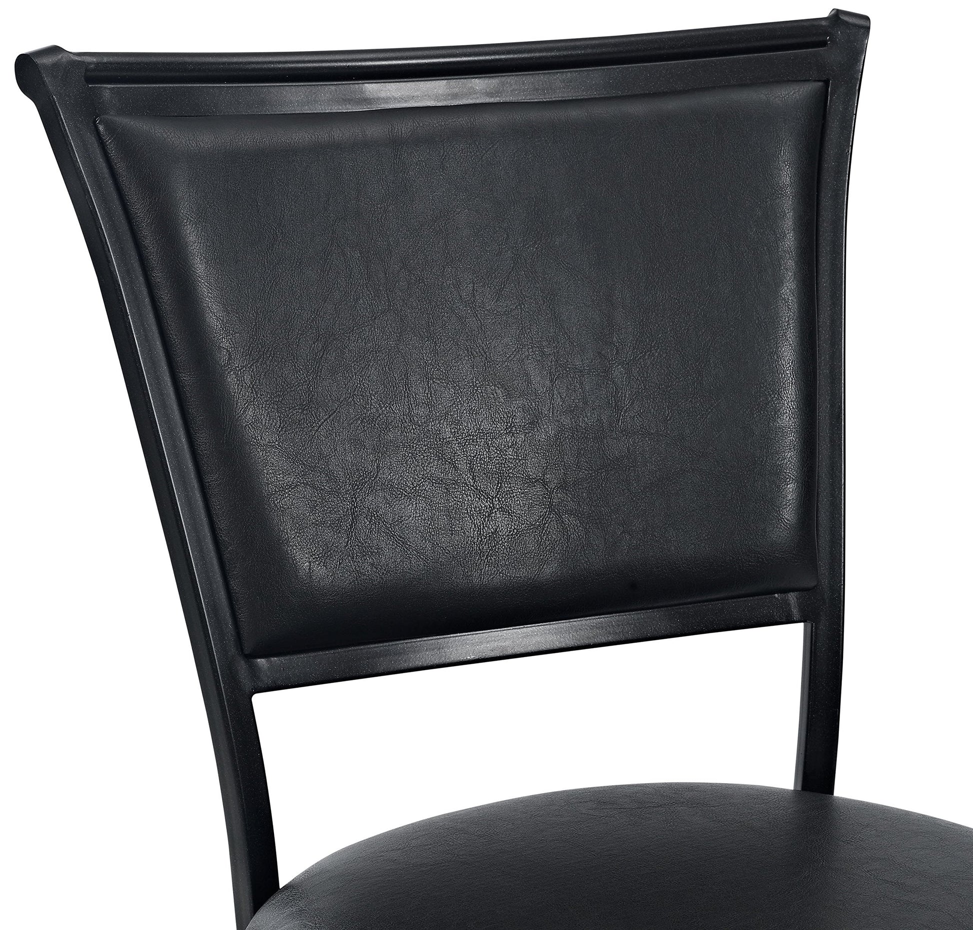 STOOL_SEATING | CasaFoyer Furniture | Rachel Swivel Bar Stool | Upholstered Seat Cushion | Modern Design | Steel Construction | casafoyer.myshopify.com
