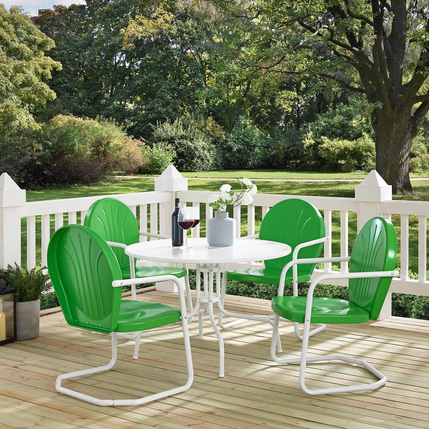 Patio Furniture Sets | Griffith Metal Outdoor Furniture Set | Ultimate Relaxation | Nostalgically Inspired Collection | Durable & Safe | Powder-Coated Finish | Unwind in Nature's Beauty | casafoyer.myshopify.com