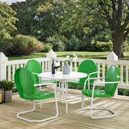 Patio Furniture Sets | Griffith Metal Outdoor Furniture Set | Ultimate Relaxation | Nostalgically Inspired Collection | Durable & Safe | Powder-Coated Finish | Unwind in Nature's Beauty | casafoyer.myshopify.com