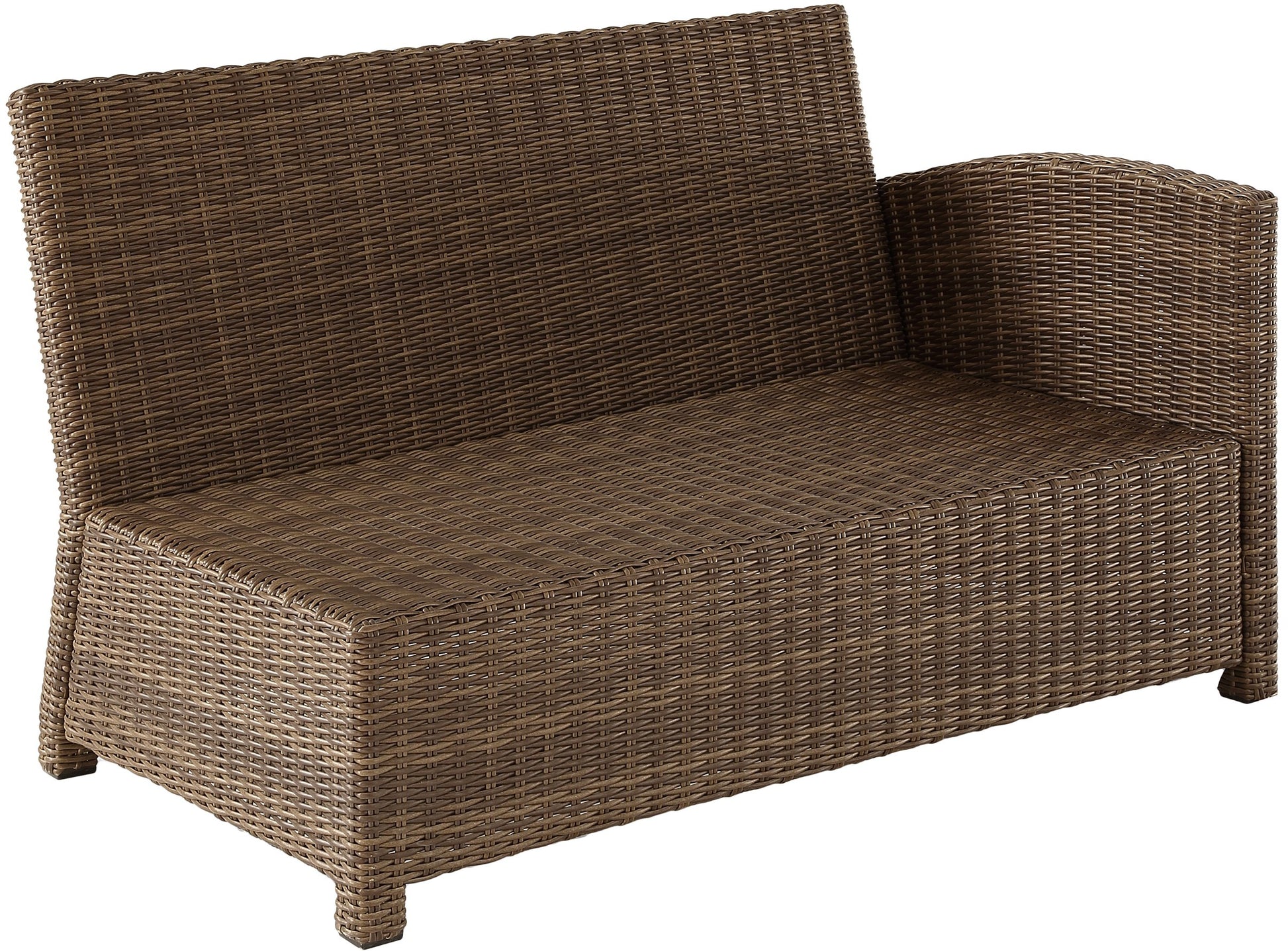 Patio Furniture Sets | CasaFoyers Bradenton Collection | All-Weather Wicker Sectional | Expandable, Stylish & Durable Outdoor Seating | Sangria Cushions | casafoyer.myshopify.com