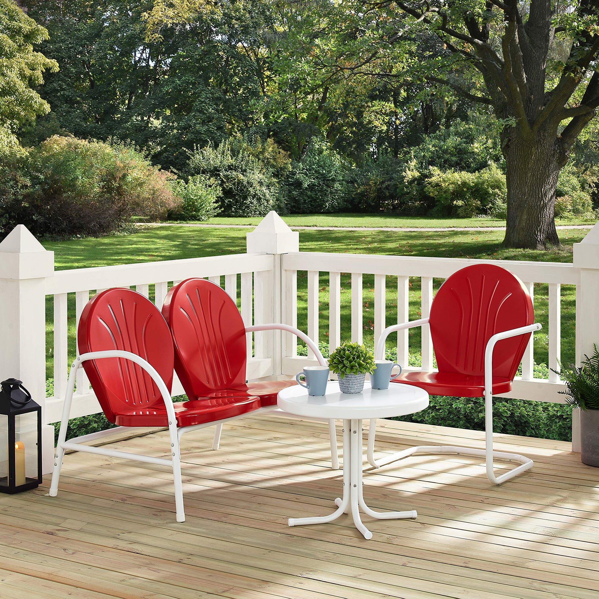 Patio Furniture Sets | Griffith Metal Outdoor Furniture Set | Nostalgic Charm | Durable & Weather-resistant | Ultimate Relaxation | casafoyer.myshopify.com