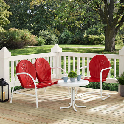 Patio Furniture Sets | Griffith Metal Outdoor Furniture Set | Nostalgic Charm | Durable & Weather-resistant | Ultimate Relaxation | casafoyer.myshopify.com