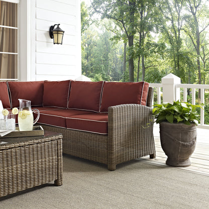 Patio Furniture Sets | CasaFoyers Bradenton Collection | All-Weather Wicker Sectional - Modular Design | Sturdy Steel Frames | UV/Fade Resistant Cushions | casafoyer.myshopify.com