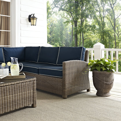 Patio Furniture Sets | CasaFoyers Bradenton Collection | All-Weather Wicker Sectional for Outdoor Entertaining | Customizable, UV Resistant, Durable | casafoyer.myshopify.com