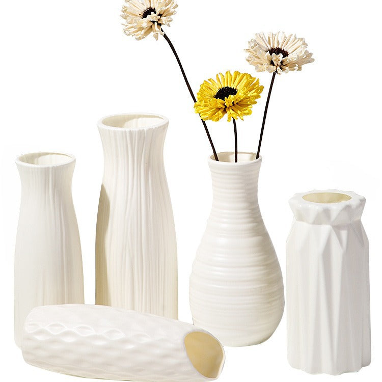 Flower Vases | CasaFoyer Plastic Living Room Drop-resistant Simulation Vase Decoration | casafoyer.myshopify.com