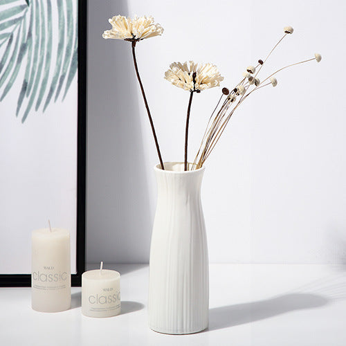 Flower Vases | CasaFoyer Plastic Living Room Drop-resistant Simulation Vase Decoration | casafoyer.myshopify.com