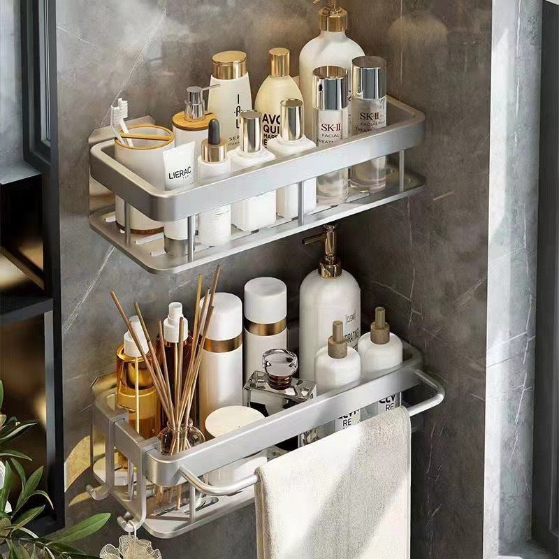 Bathroom Racks | CasaFoyer Bathroom Punch Free Storage Rack Household | casafoyer.myshopify.com