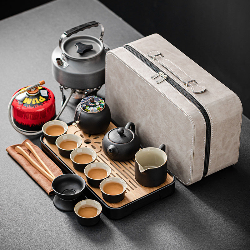 Tableware | CasaFoyer Outdoor Travel Tea Set Suit Equipment | casafoyer.myshopify.com