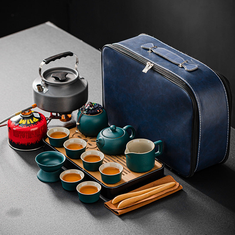 Tableware | CasaFoyer Outdoor Travel Tea Set Suit Equipment | casafoyer.myshopify.com