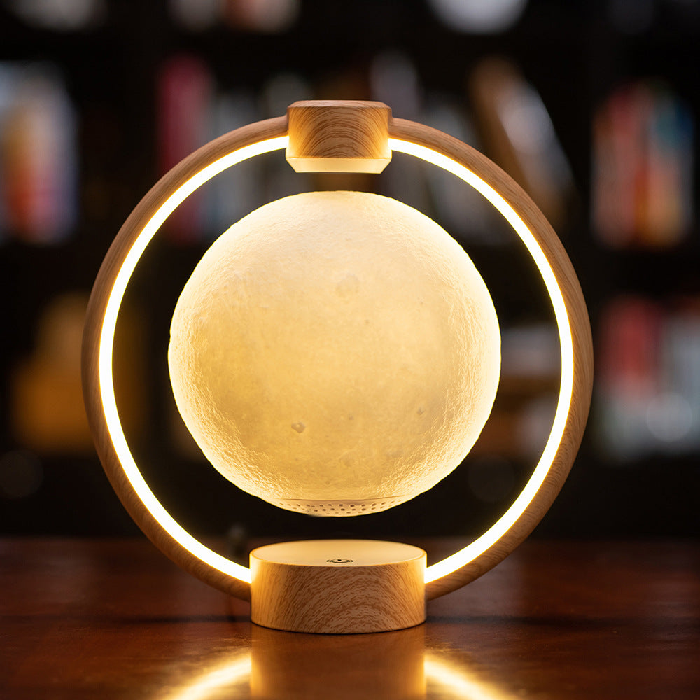 Decorative Light | CasaFoyer Maglev Moon Light with in-built Bluetooth Speaker 3D Stereo | casafoyer.myshopify.com