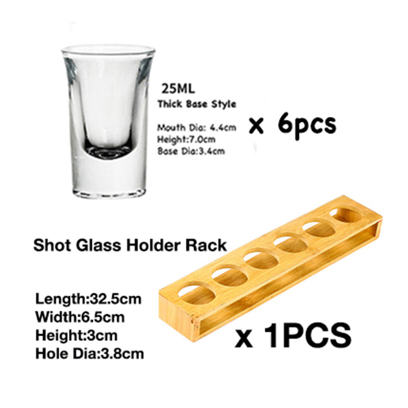 Cocktail Glass | CasaFoyer Set of Shot glasses , comes with glasses and Holder | casafoyer.myshopify.com