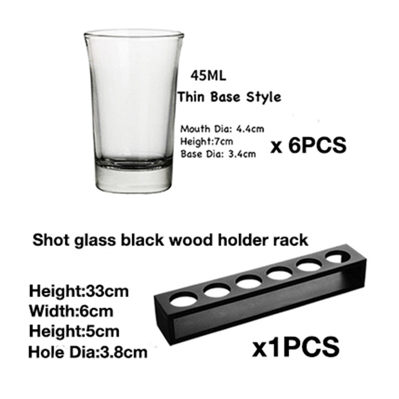 Cocktail Glass | CasaFoyer Set of Shot glasses , comes with glasses and Holder | casafoyer.myshopify.com