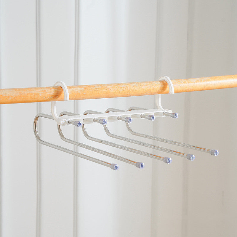 Hangers | CasaFoyer Folding Pant Rack Multifunctional Multi-Layer Hanger Storage Fantastic | casafoyer.myshopify.com