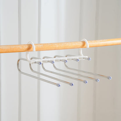 Hangers | CasaFoyer Folding Pant Rack Multifunctional Multi-Layer Hanger Storage Fantastic | casafoyer.myshopify.com