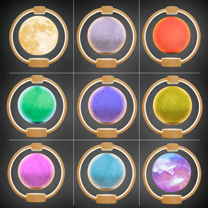 Decorative Light | CasaFoyer Maglev Moon Light with in-built Bluetooth Speaker 3D Stereo | casafoyer.myshopify.com