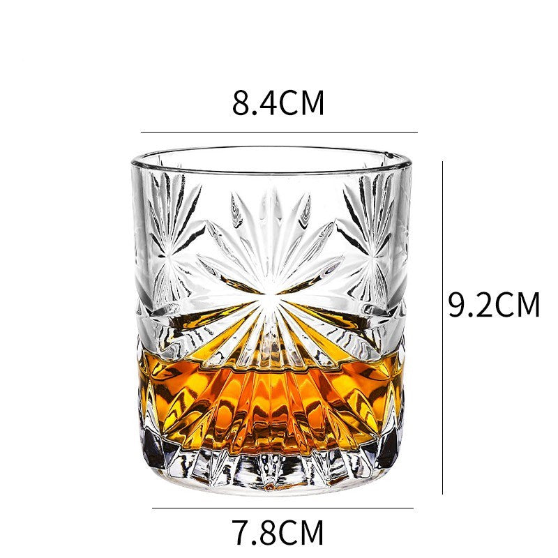 Bed Linen | Whiskey Glass Wine Glass Foreign Wine Glass Crystal Glass Octagonal Glass Thickened Bar Glass Set Beer Glass | casafoyer.myshopify.com