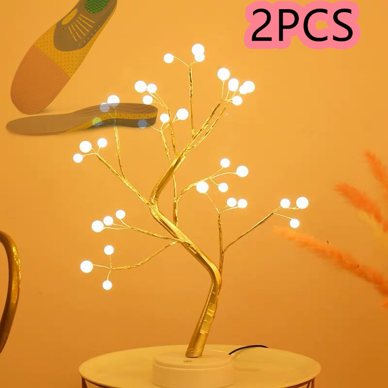 Decorative Light | CasaFoyer Led Copper Wire Light Bedroom Tree shape Light | casafoyer.myshopify.com