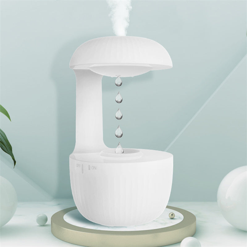 Humidifiers | Anti-gravity Air Humidifier Mute Countercurrent Humidifier Levitating Water Drops Cool Mist Maker Fogger Relieve Fatigue | casafoyer.myshopify.com