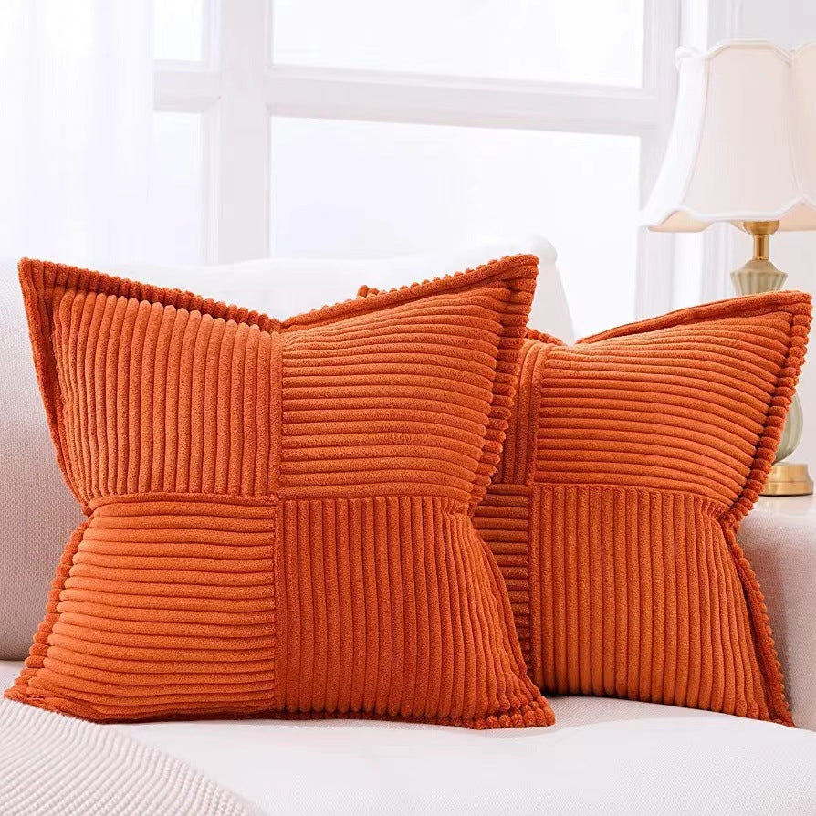 Pillow Cases | CasaFoyer Minimalistic Corduroy Flying Pillow Simple Cushion Cover | casafoyer.myshopify.com