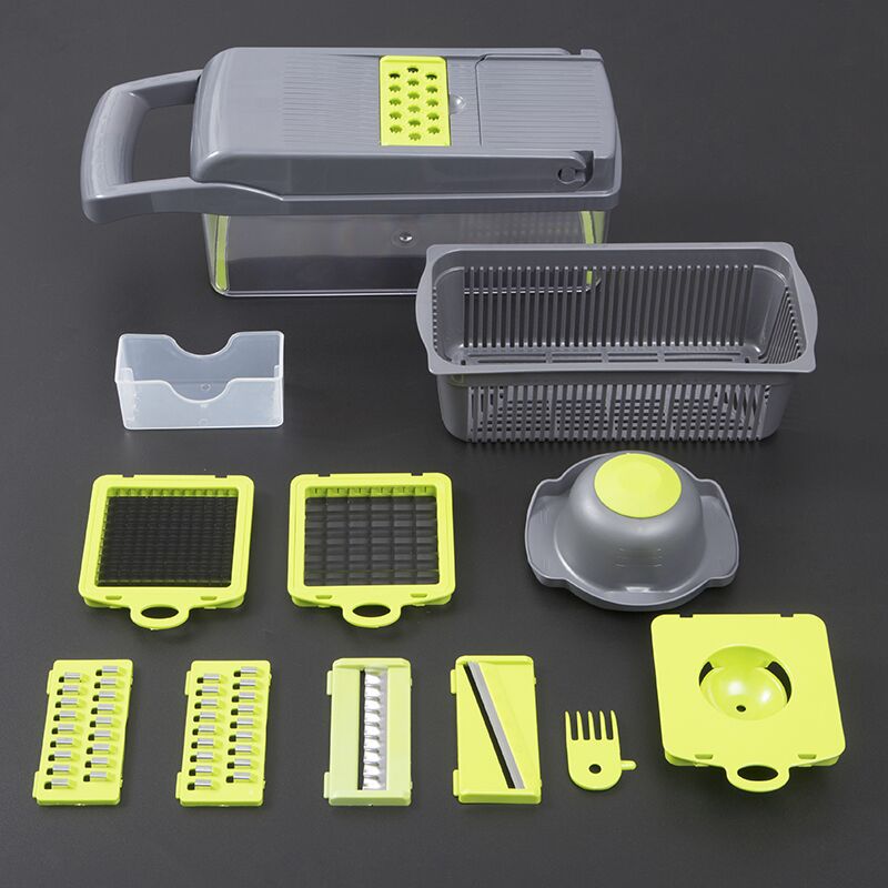 Kitchen Tools | CasaFoyer Multifunctional Vegetable Cutter Home Kitchen Slicing And Dicing Fruit Artifact | casafoyer.myshopify.com