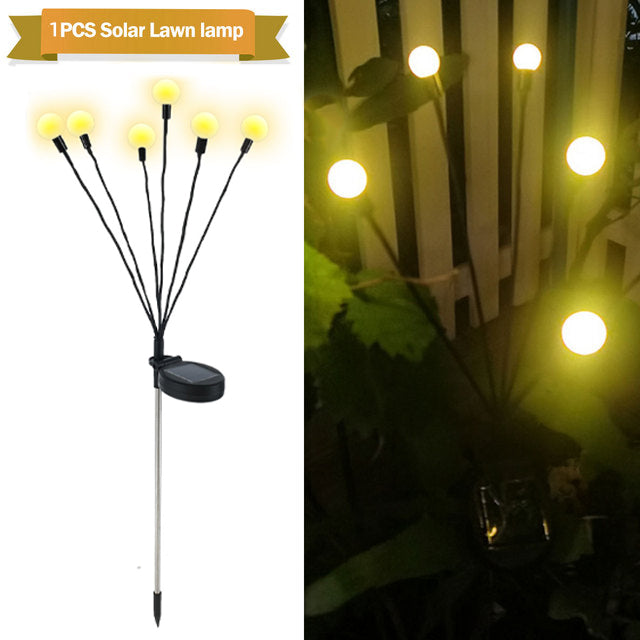 Garden Lightning | CasaFoyer Outdoor Garden Decoration Lawn Firefly Solar LED Lights | casafoyer.myshopify.com